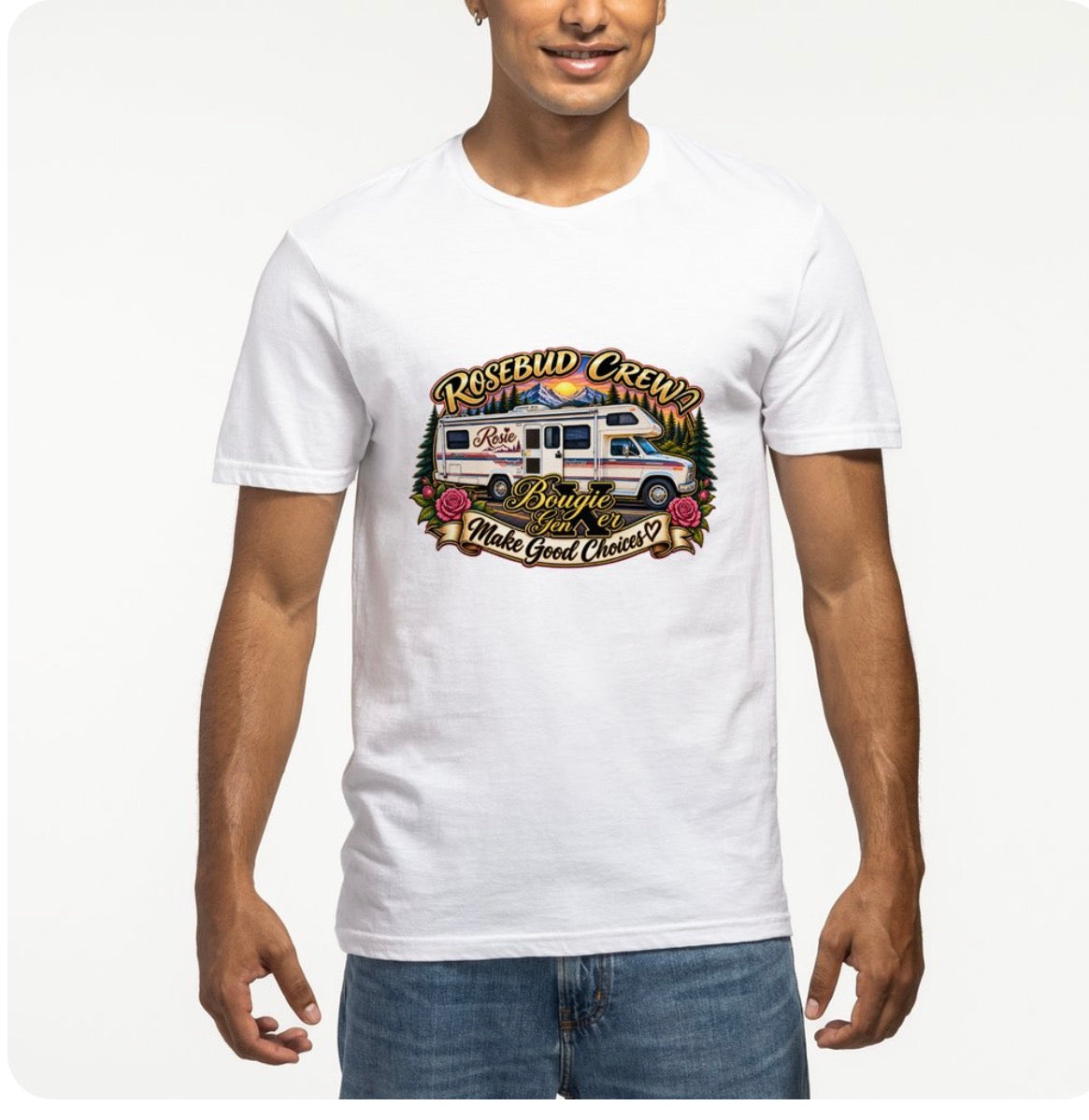 Rosebud Crew Logo T-Shirt